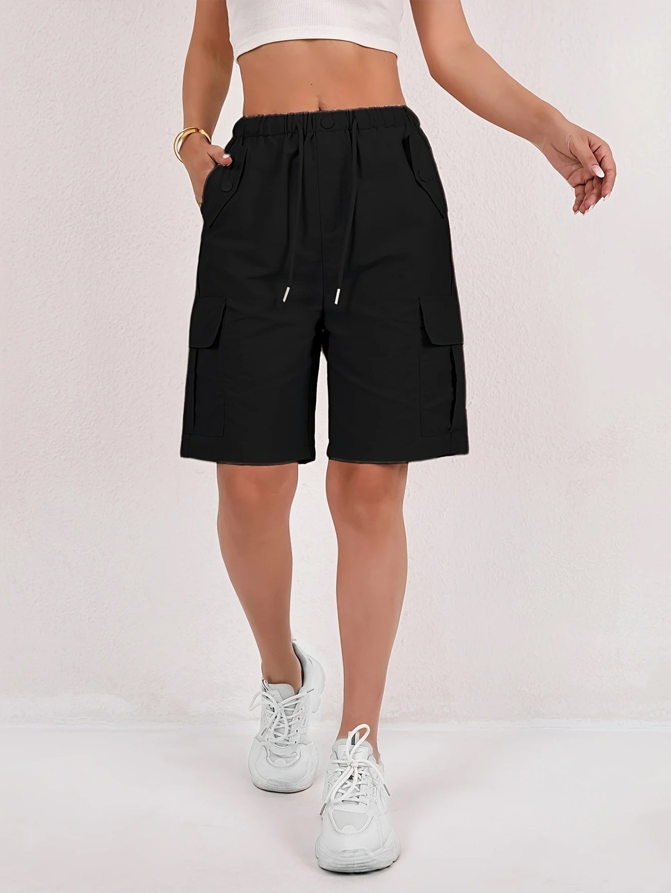 2pcs Large-Sized Sports Shorts for Women, Comfortable, Breathable, Quick-Drying, Suitable for Outdoor Activities And Hiking