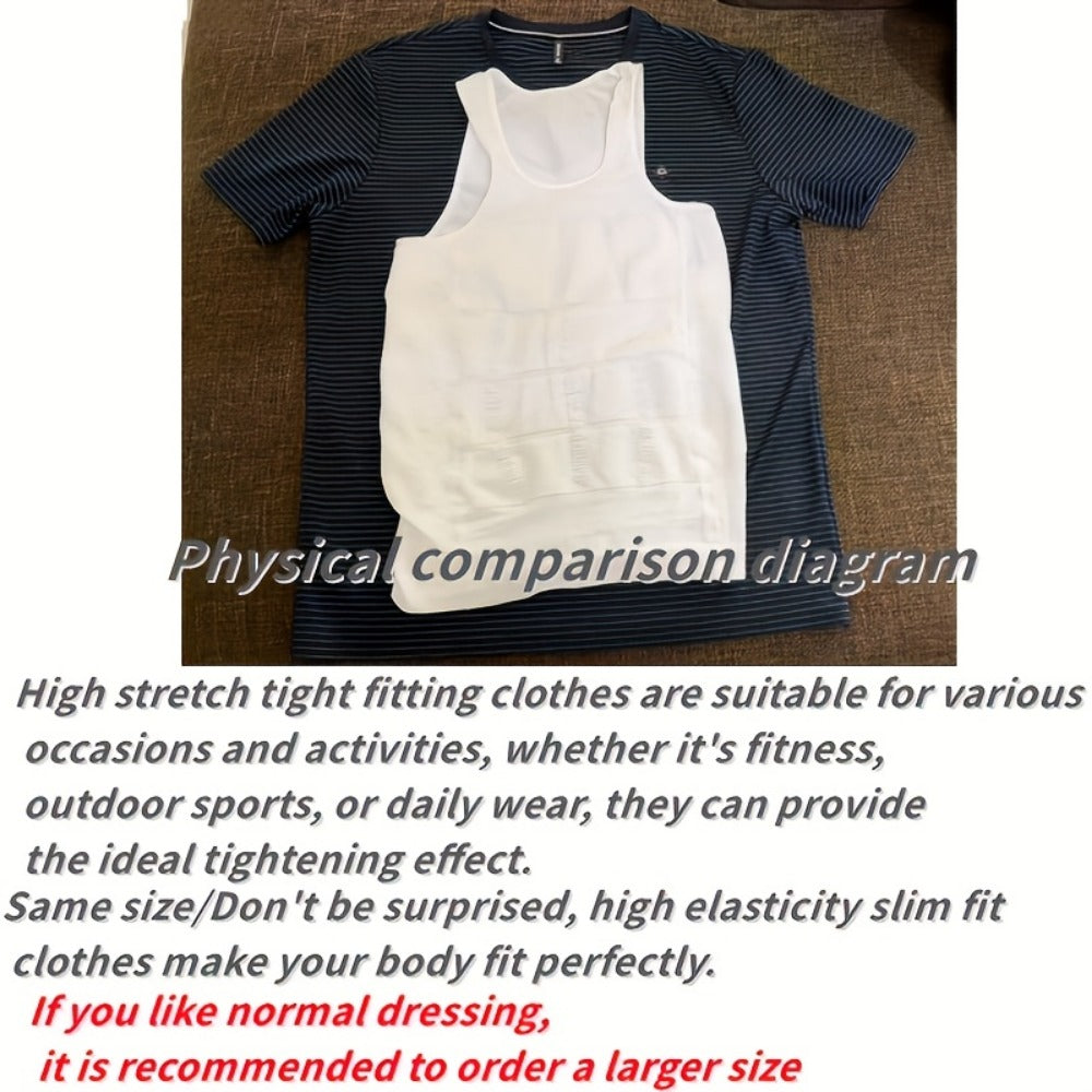 Men's Two-Piece Outfit Set - Sleeveless 262053