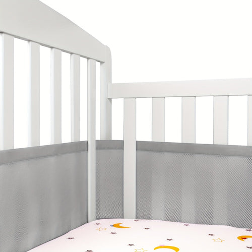 Breathable Crib Liner - 3 mm Mesh Arm Protection