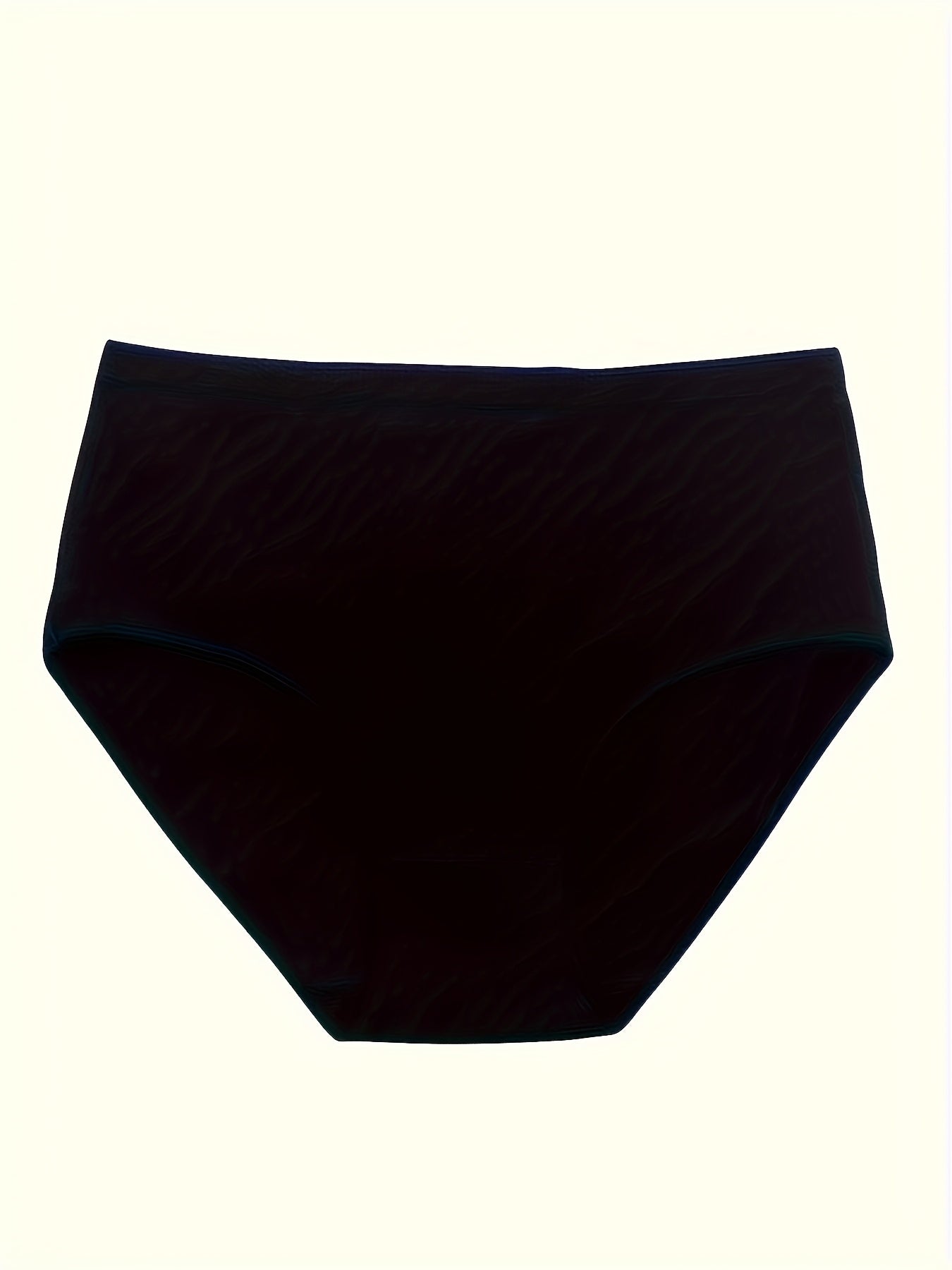8pcs of Solid Seamless Ribbed Briefs, Easy And Comfortable Breathable Stretchy Underwear, Women'S Lingerie And Undergarments