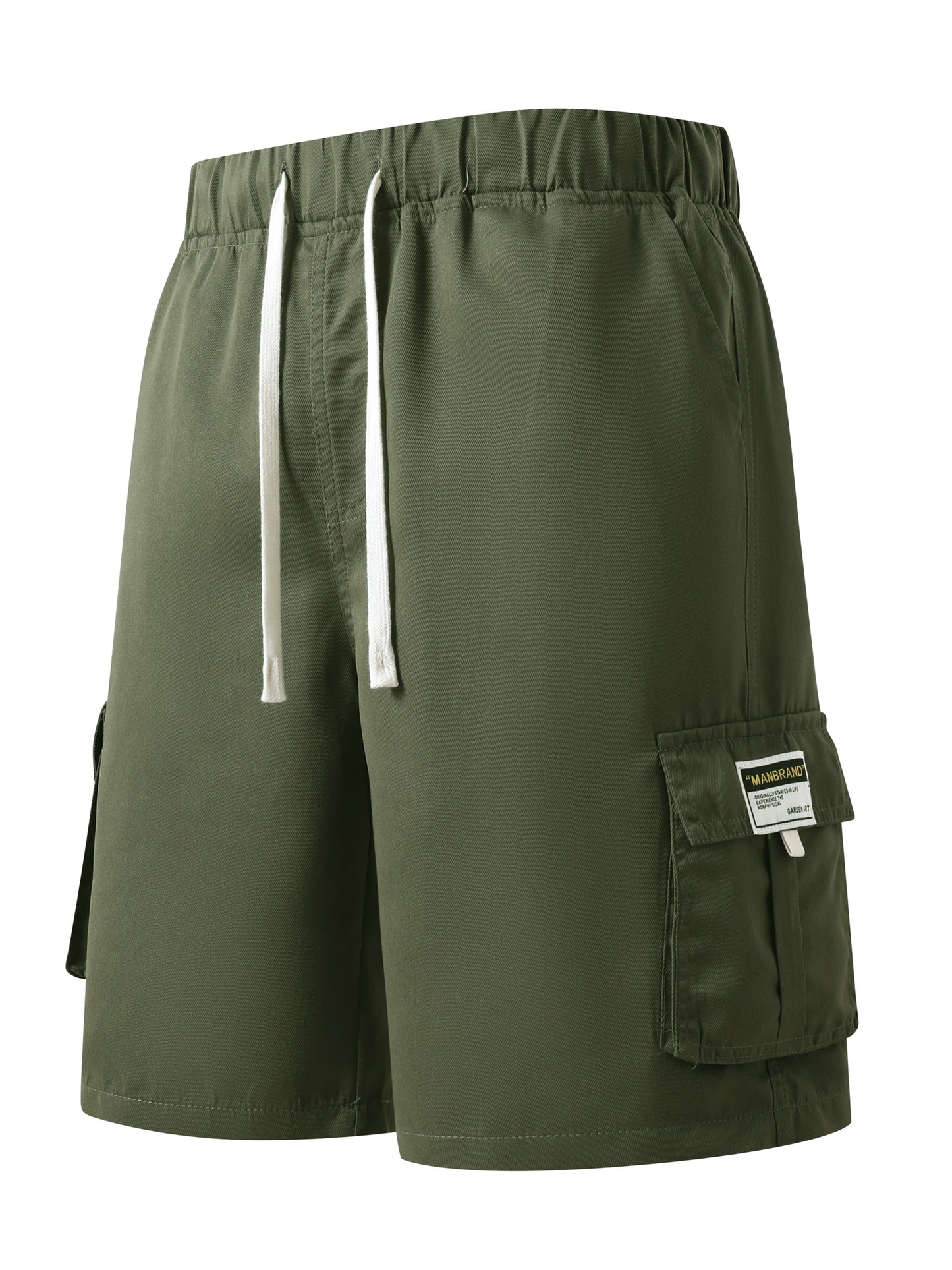 2pcs Men's Cargo Shorts, Multi-Pocket Loose Fit Utility Shorts, Durable Outdoor Hiking Tactical Shorts, Summer Casual Relaxed Fit Work Shorts with Flap Pockets