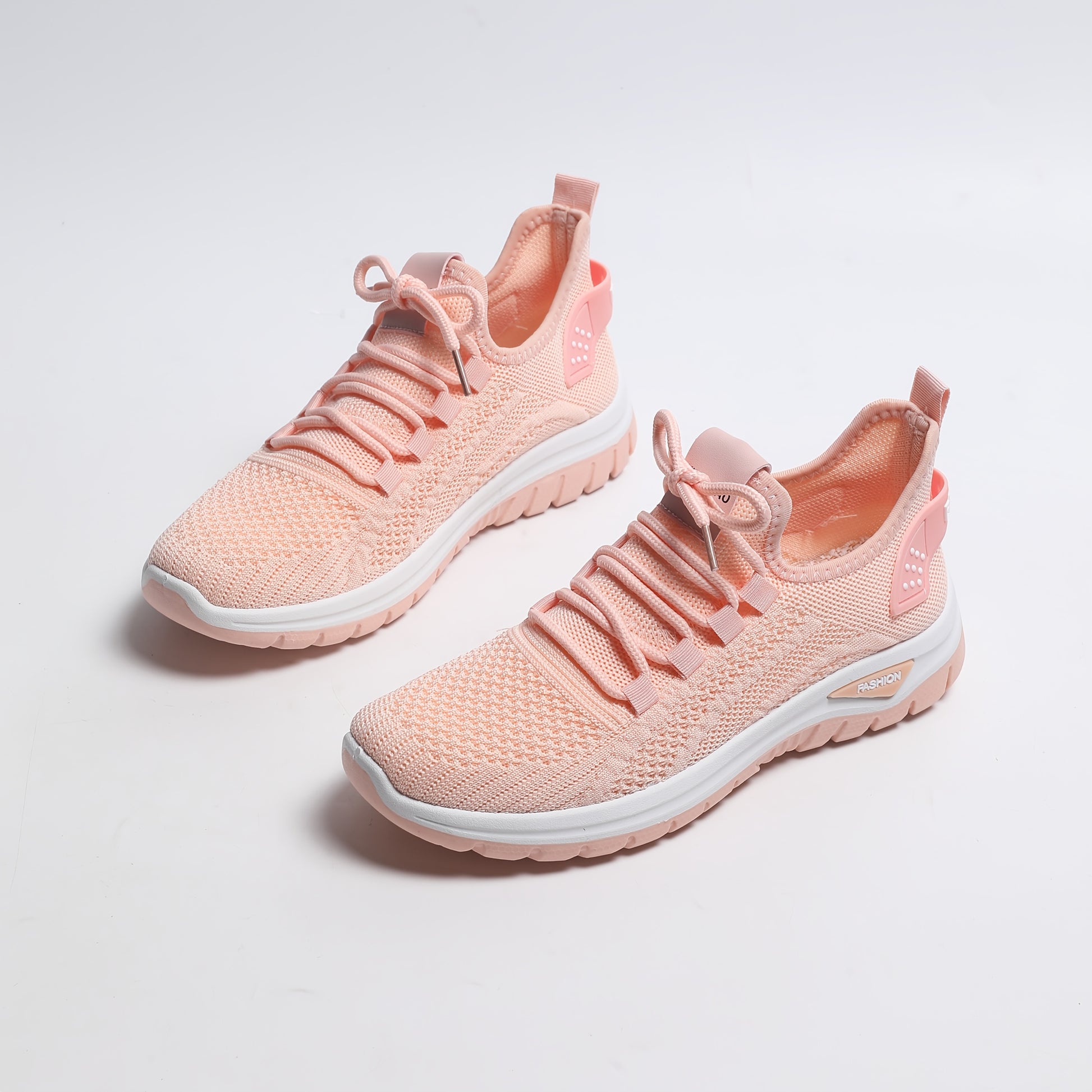 Women's White Lace Shoes - product view 4