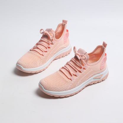 Women's White Lace Shoes - product view 4