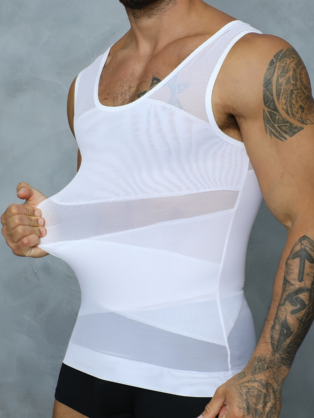 Men's Solid Color Performance Shirt - Short Sleeve 297125