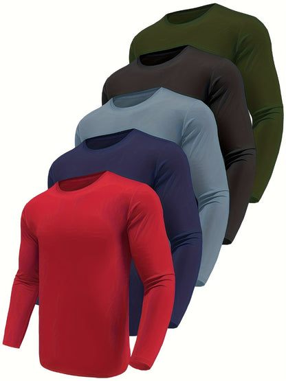 Men's Classic Performance T-Shirt - Long Sleeve Style 8165