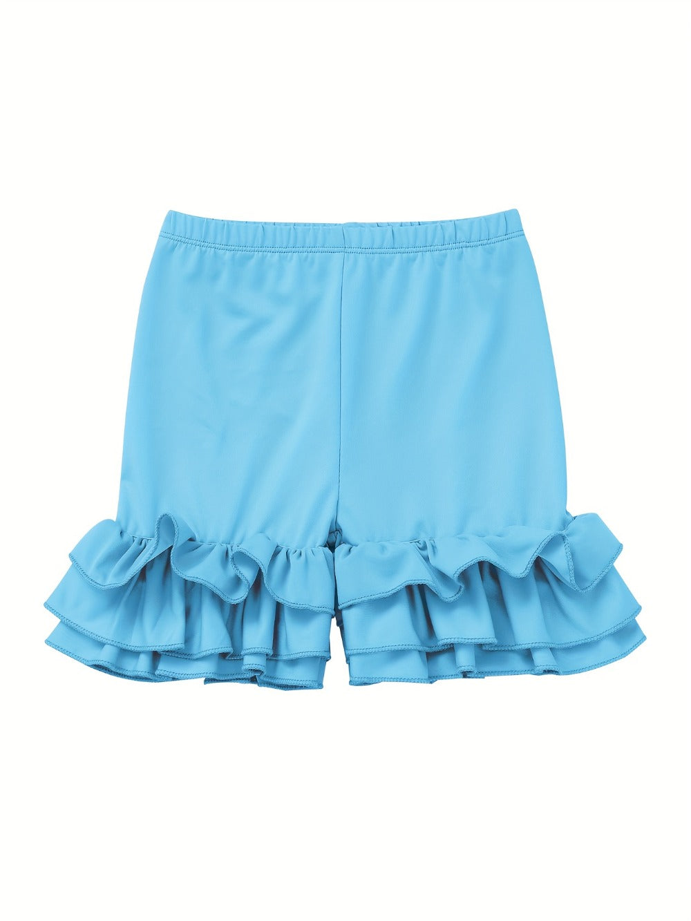 Girls' Solid Color Shorts - Summer 9189