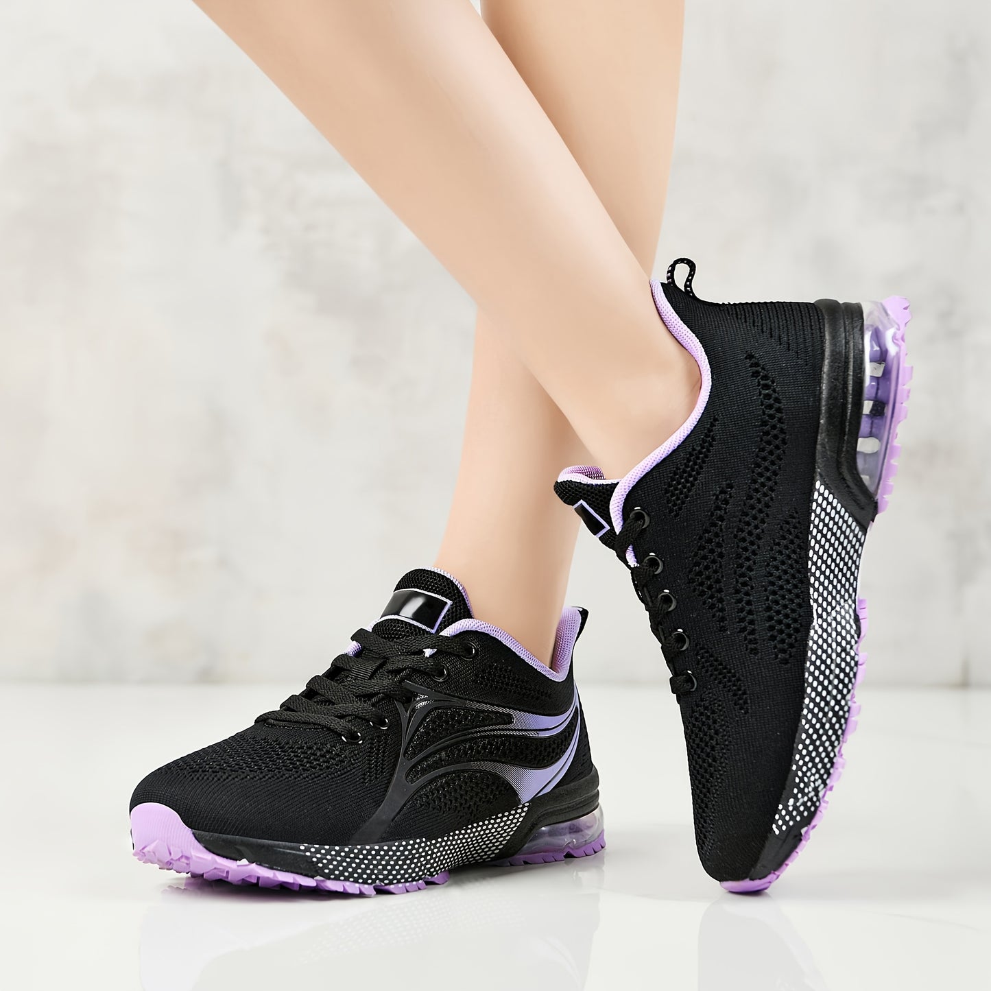 Womens Air Running Shoes - Non Slip, Mesh Air Cushion Sneakers For Gym Workout Sports - For Women - Suitable for Running, Tennis, Walking - Perfect Gift for Fitness Enthusiasts