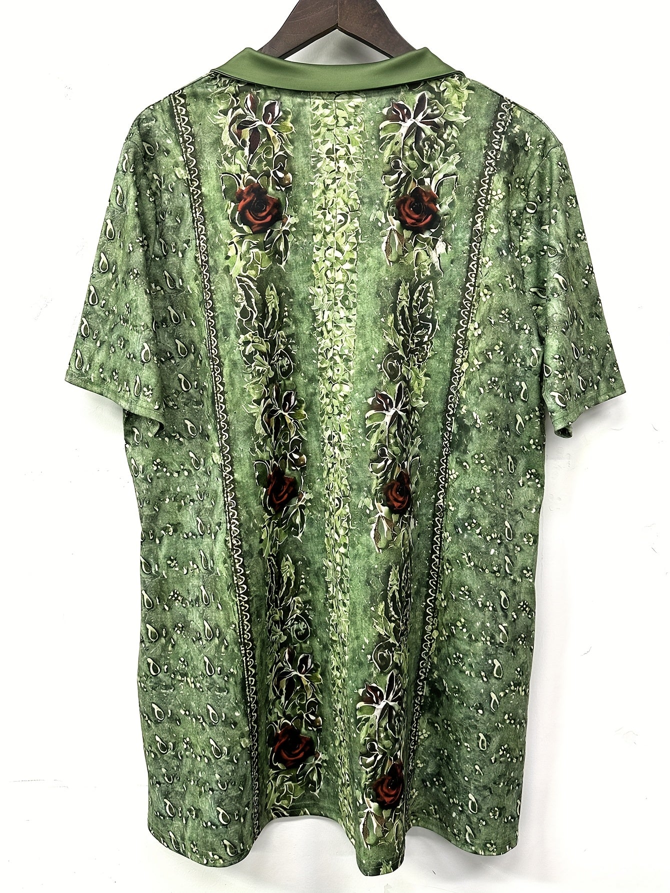 Women's Short Sleeve Scoop Neck Graphic Floral Printed Tops