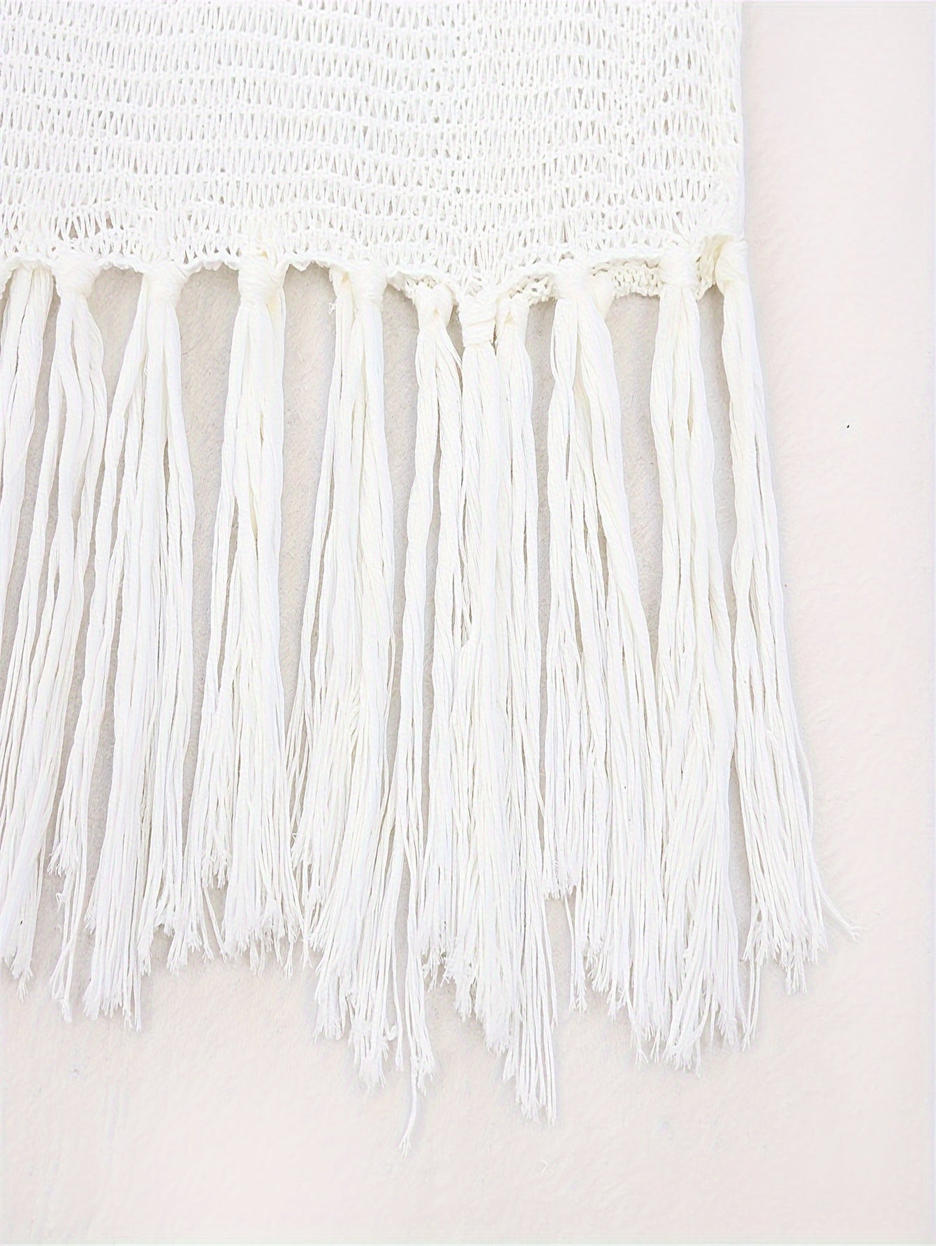 Women's Hollow Tunic Crochet Tops Beach Cover Poncho Summer Beach Cover Up Dress