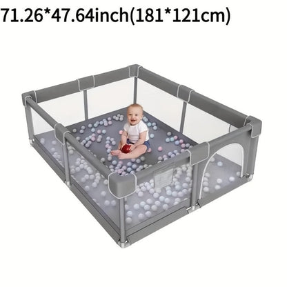 Baby Playpen - Breathable Inch Pens Metal