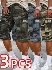 Camouflage Army Green + Gray + Khaki