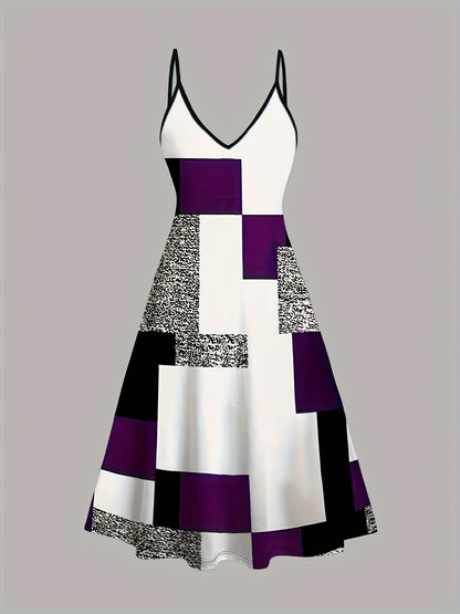 Two-piece Dress: Simple And Fashionable Printed Top Paired With A Collision Long Coat, Elegant Two-piece Suit, Women'S Dresses, Collision Women'S Dresses, Women'S Elegant Dresses, Women'S Dresses, Tiffany Size Dresses