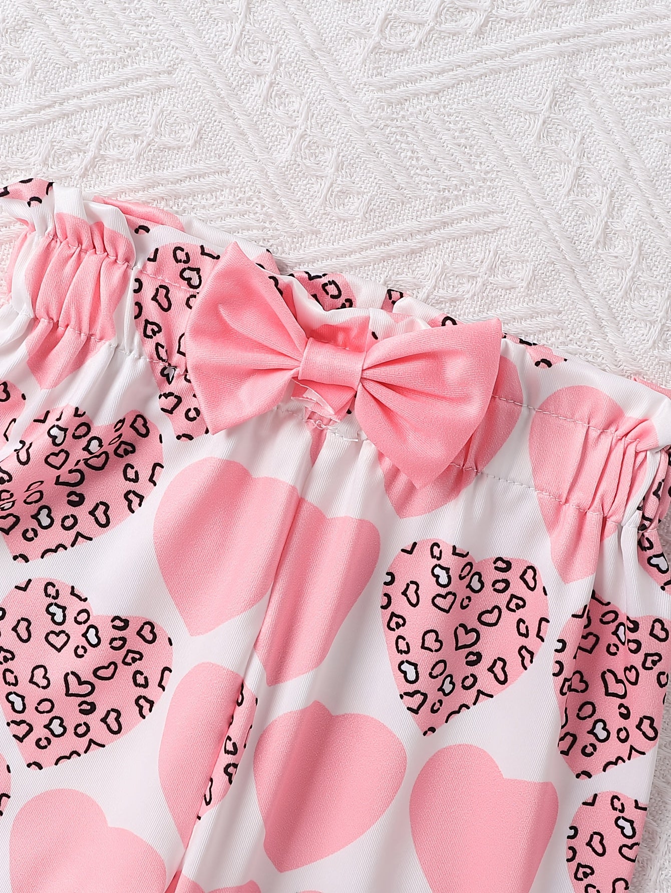 2 Sets Of Combination Children'S Suits, Fashionable Printed Hayi Girls' Suits, Newborn Baby Suits, for Outdoor