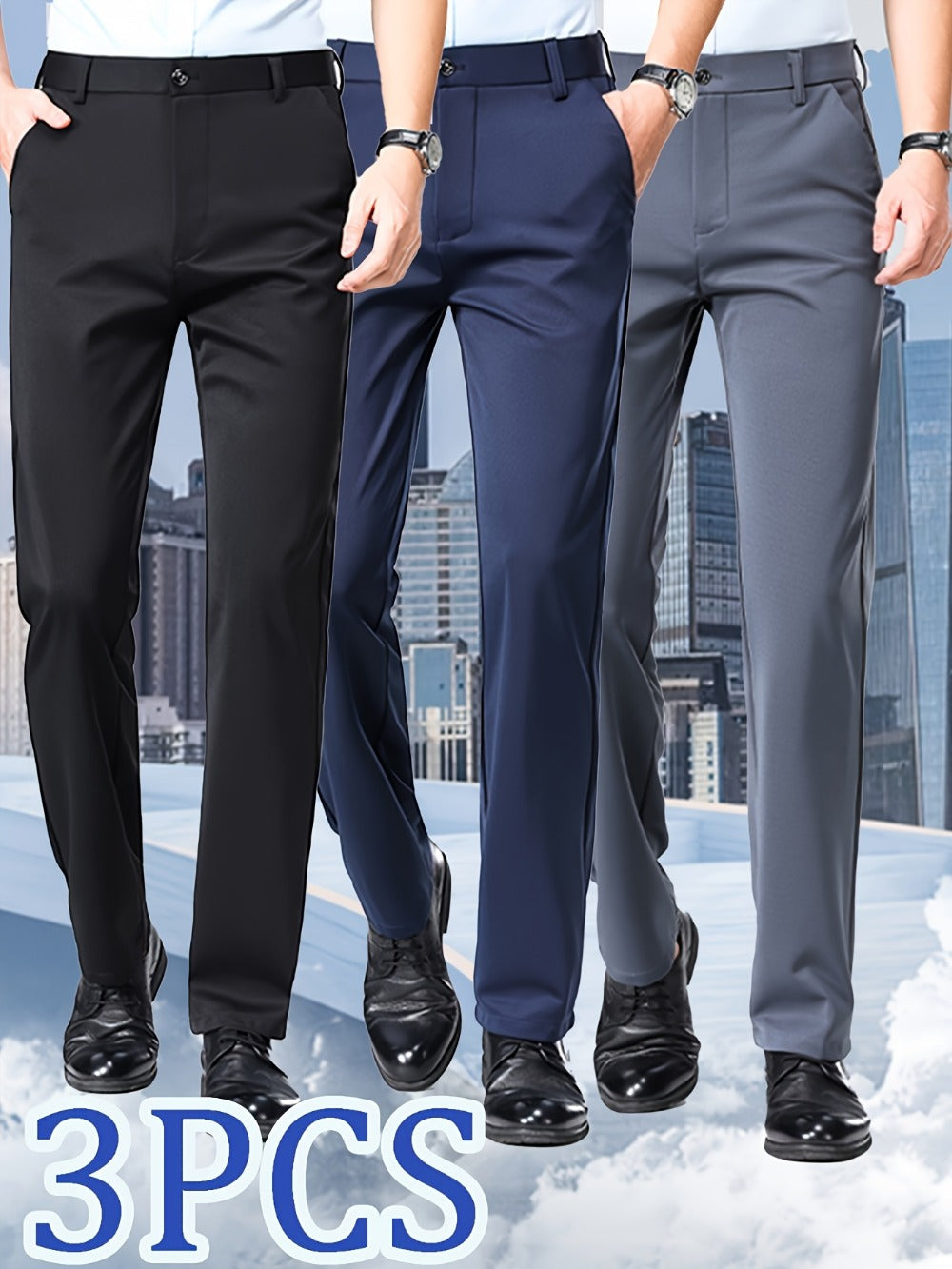 Men's Dress Pants - Business Style 511013