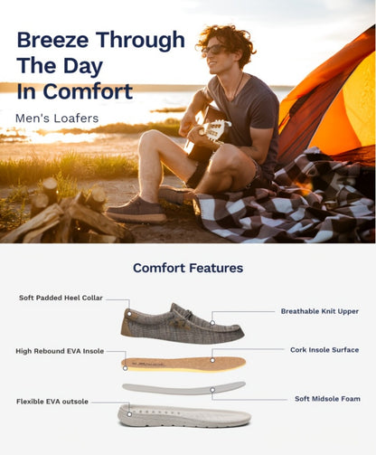 Men's Loafers & Flats - Non-Slip Sole for Everyday Wear 64421 464421