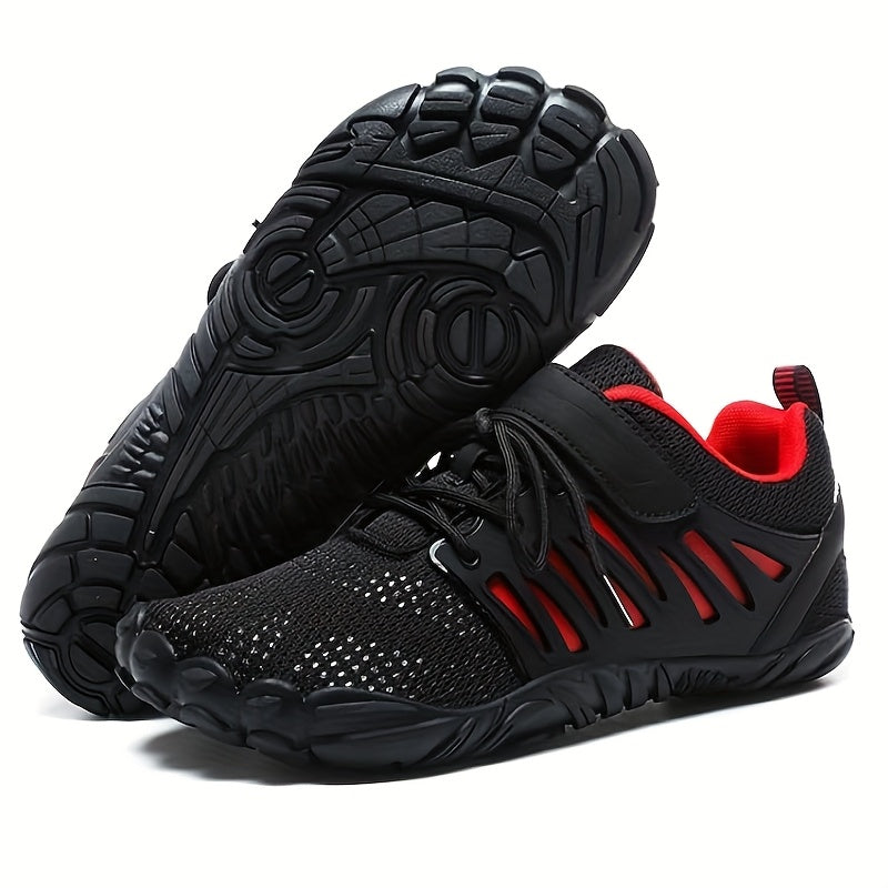 Barefoot Shoes Men Wide Toe Box Zero Drop Water Shoes Men for Gym Workout Minimalist Weightlifting Cross-Trainer Running