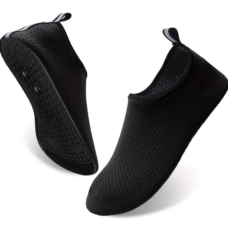 1pr Water Shoes Barefoot Aqua Yoga Socks Quick-Dry Beach Swim Surf Shoes for Women Men