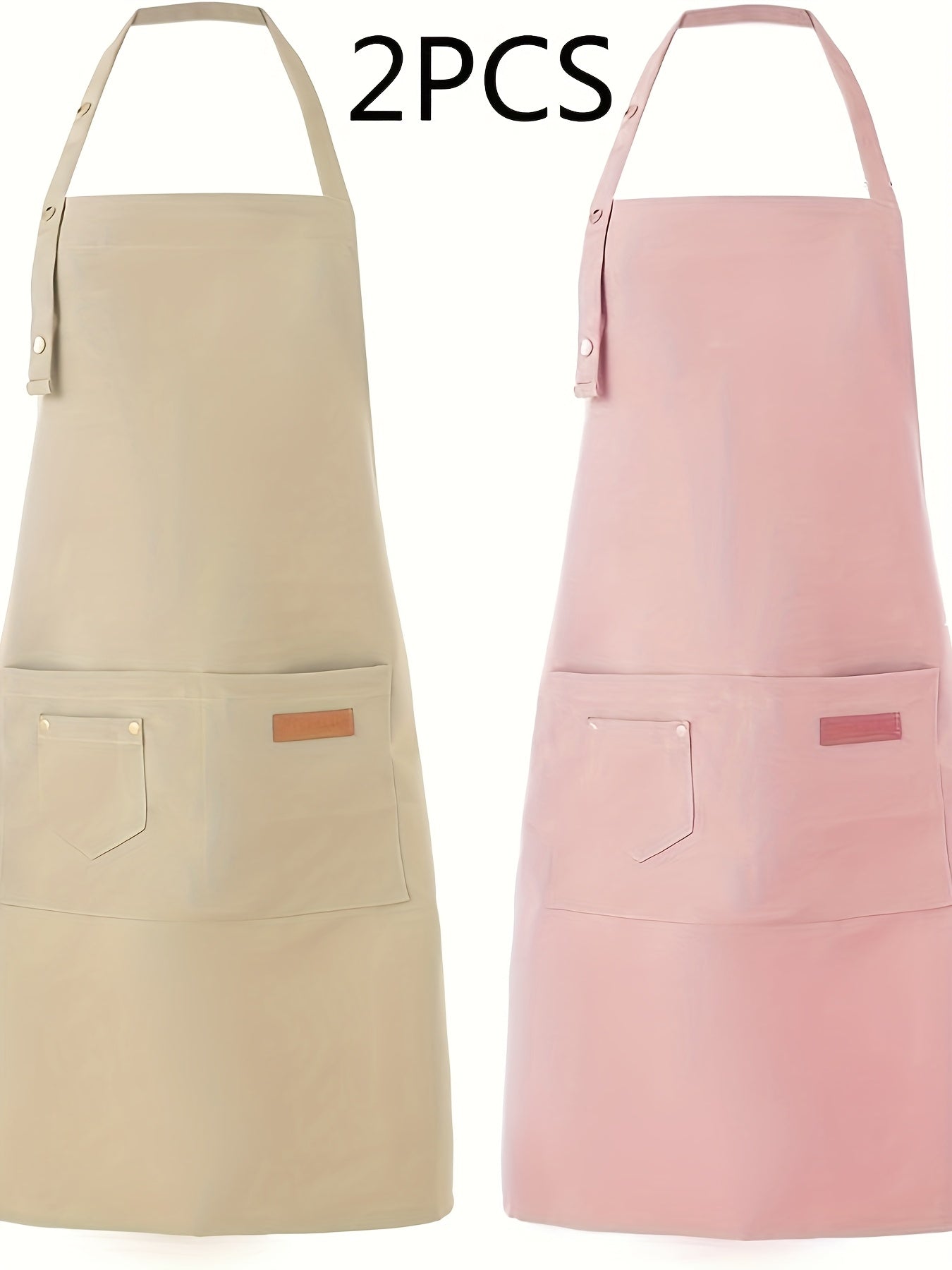 Artist & Chef Apron - Professional Painting, Pottery & Baking Apron with Adjustable Buckle Straps & Utility Pockets, Perfect Valentine's Day & Christmas Gift for Couples