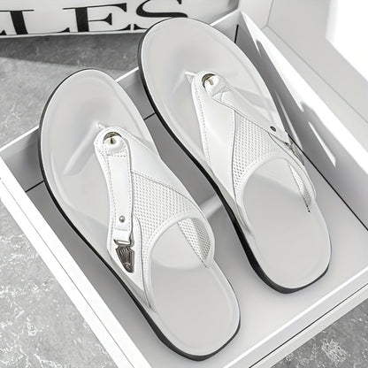 Men's Flip Flops - Breathable Mesh Lightweight for Beach & Water 727717