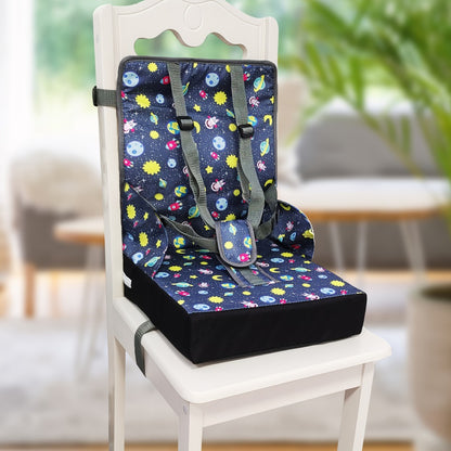 Portable Dining Booster Seat Cushion - Foldable Waterproof Washable Design