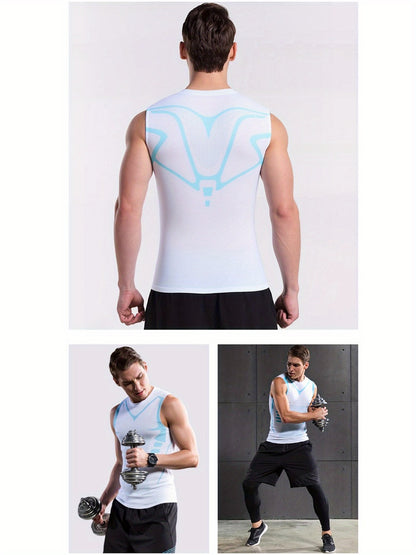 Men's Graphic Print Performance Tank Top - Sleeveless 737765
