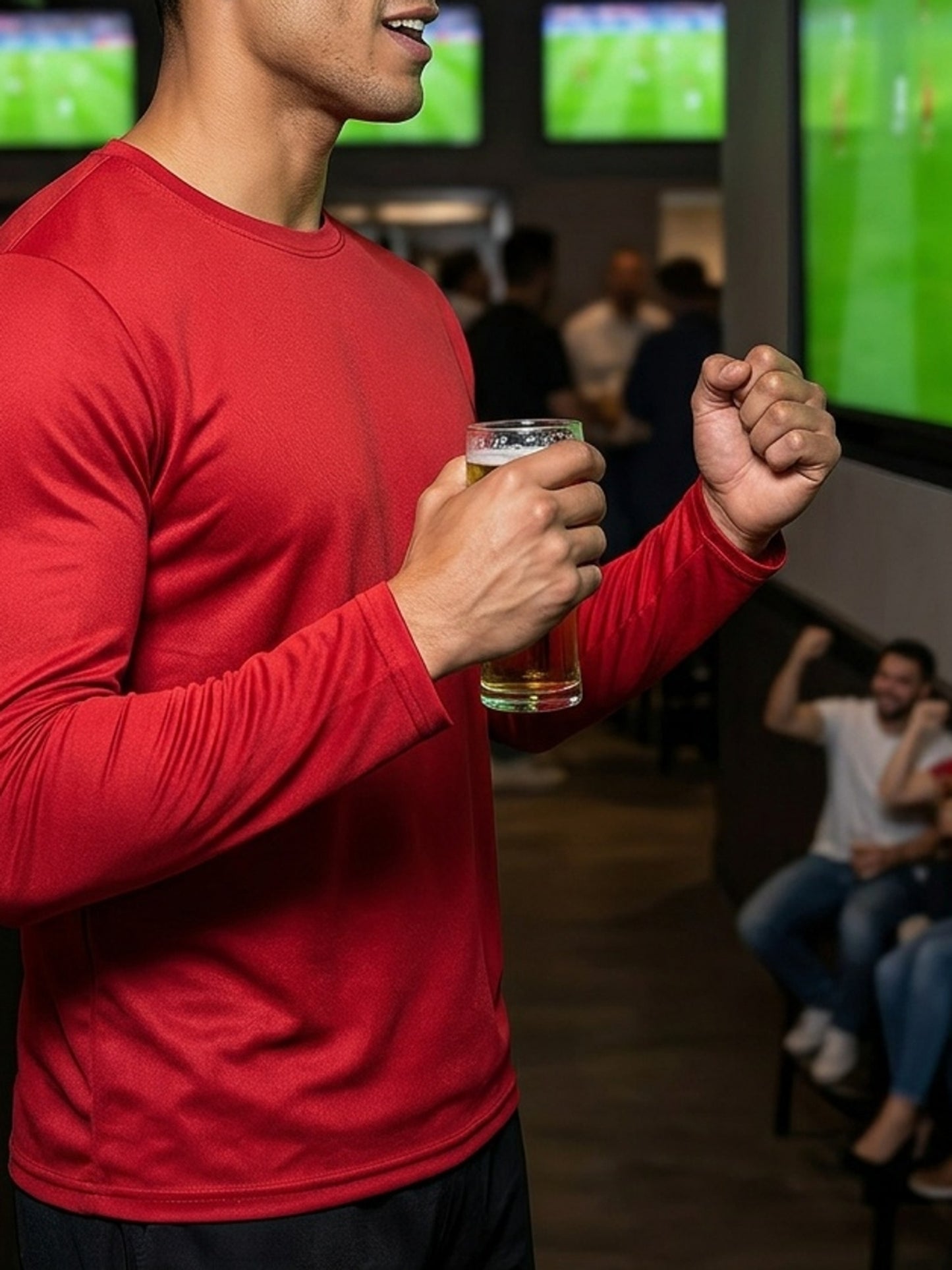 5pcs Men'S Sports And Leisure Long Sleeved T-shirt, Multi-color Basic Style, Breathable Quick Drying Solid Color Round Neck Sports Top