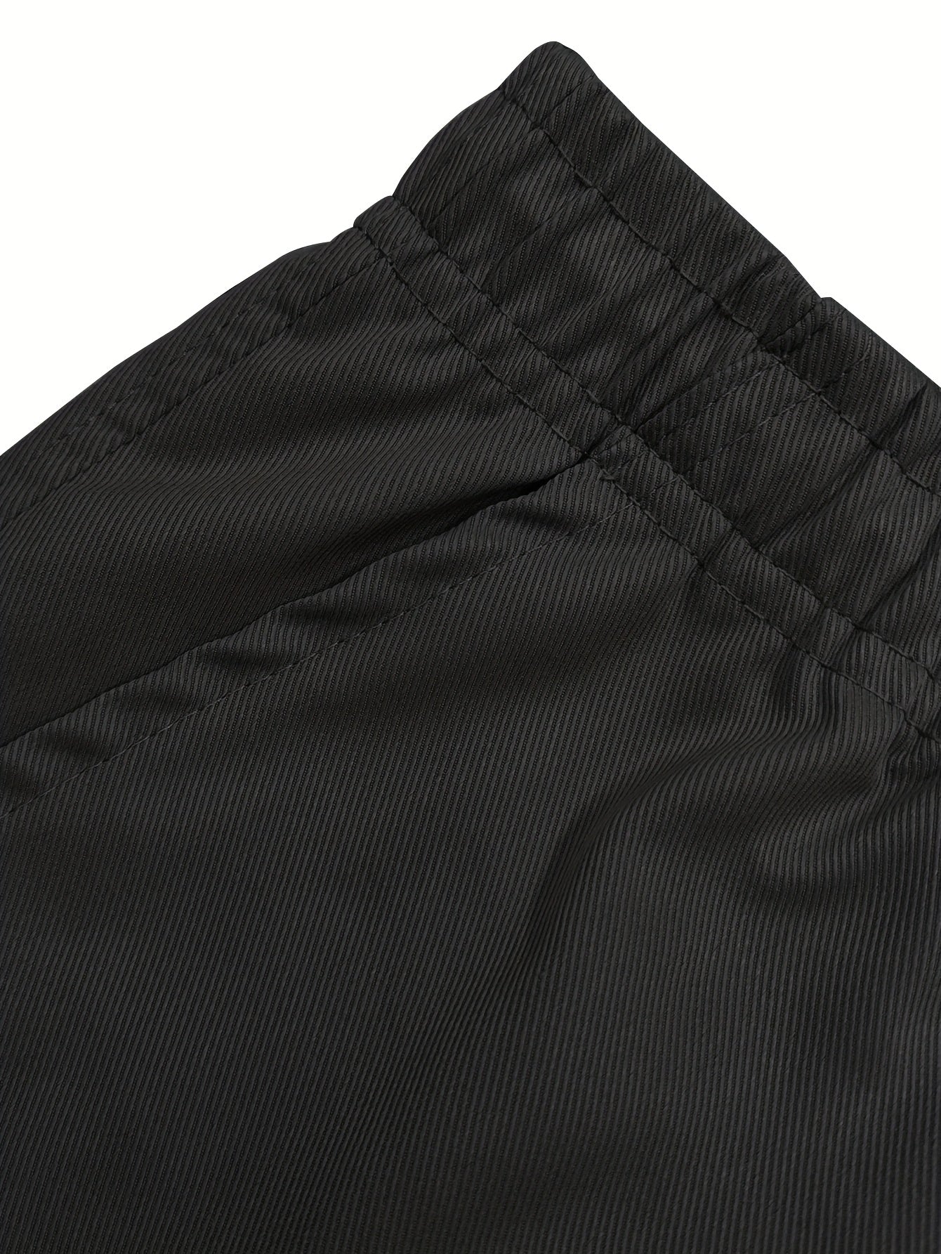 Men's Grey Polyester Cargo Shorts - product view 41
