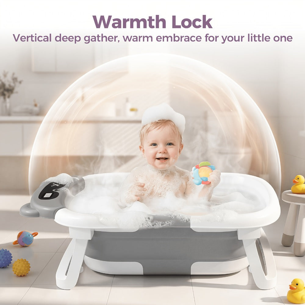 Baby Bathtub - Portable Foldable Travel Soft