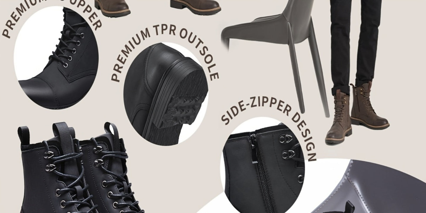 Men's Boots - Non-Slip Sole for Outdoor & Travel 79685 579685
