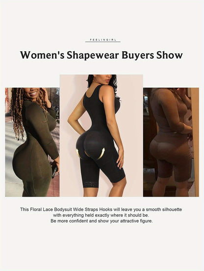 B180128 Women'S Plus Size Shaping Bodysuit