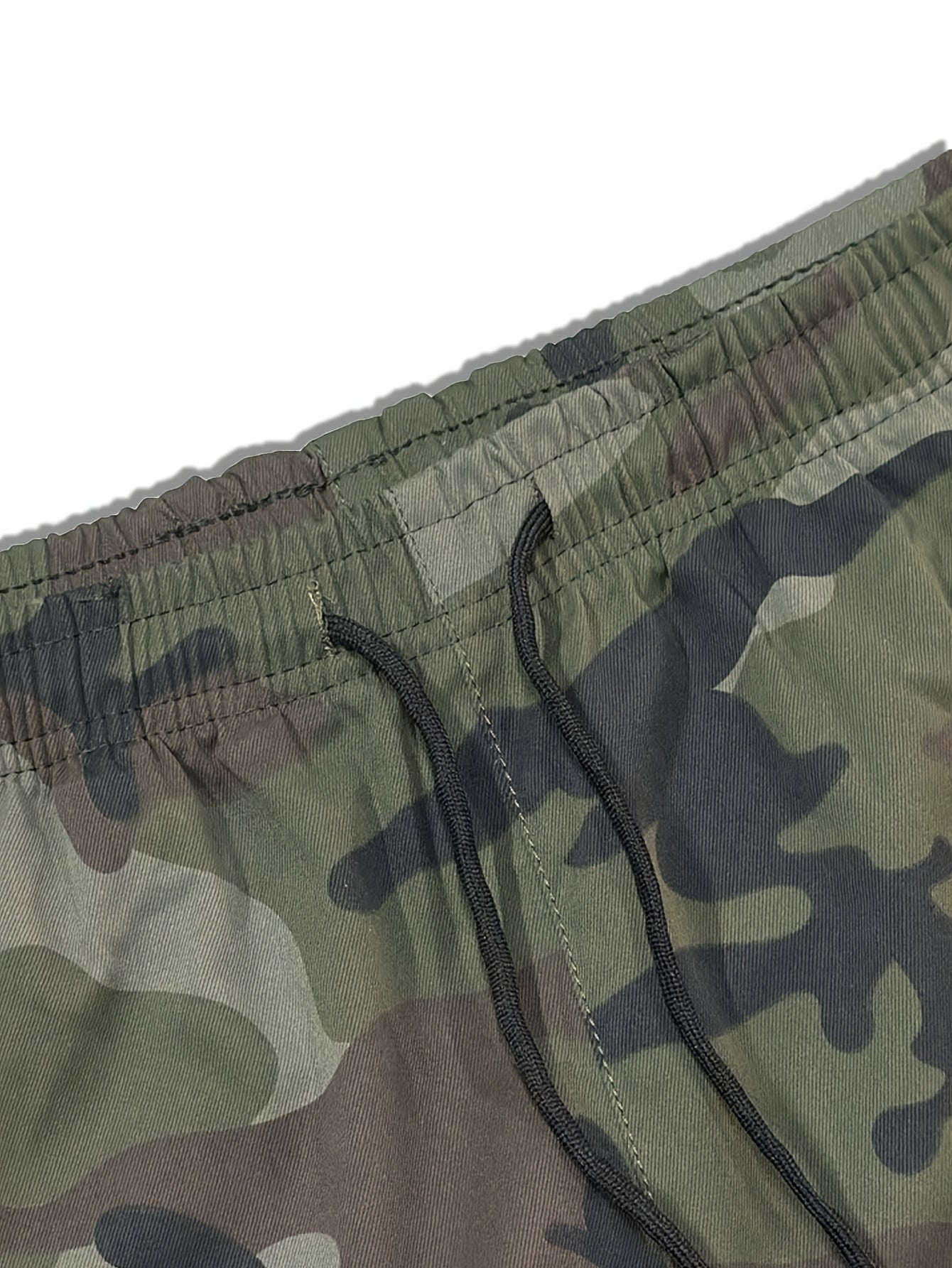 Men'S Camo Jogger Pants Military Cargo Pants Leg-Bound Tapered Casual Camouflage Pants