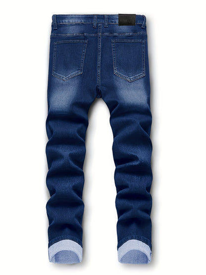 Men'S Slim Fit Ripped Jeans - Trendy Distressed Style - (Limited Sizes!)