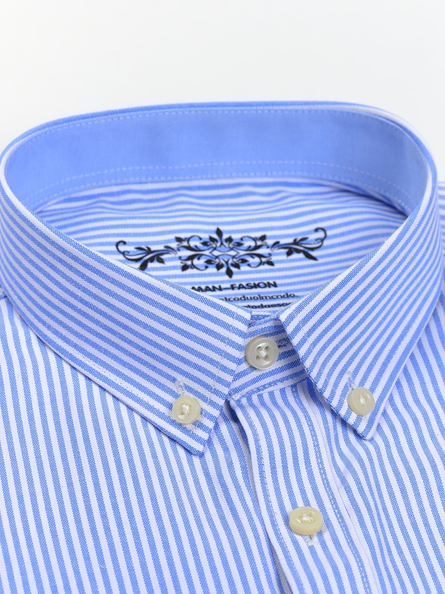 Men'S Long Sleeve Shirt with Classic Stripes, Ideal for Business Formal Events, Perfect Gift for Him