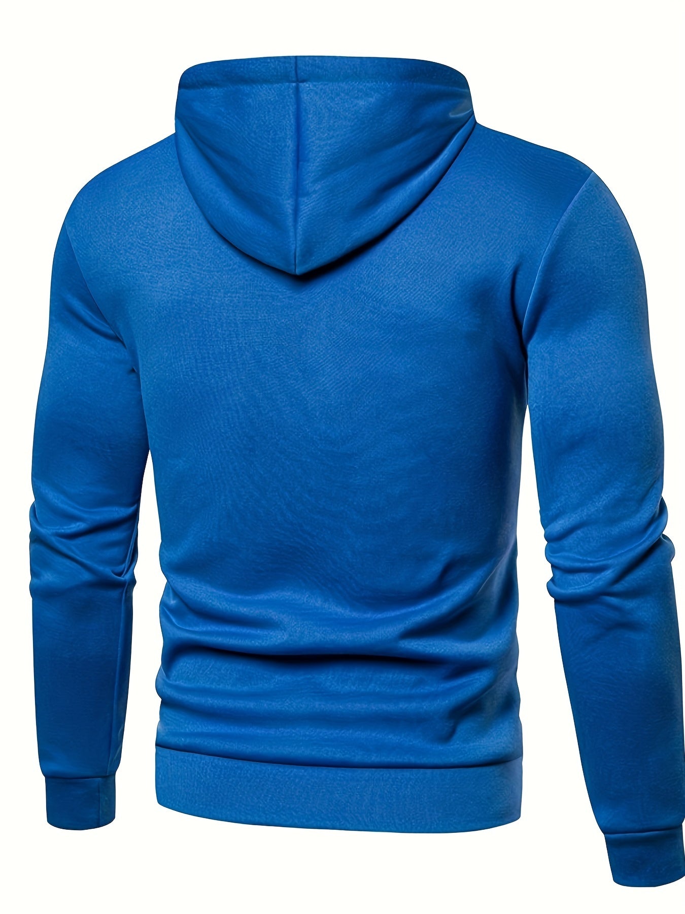 Men's Polka Dot Printed Hooded Jacket, Hooded Jacket with Zippers and Pockets, Men's Winter and Autumn Casual and Sporty Fashion