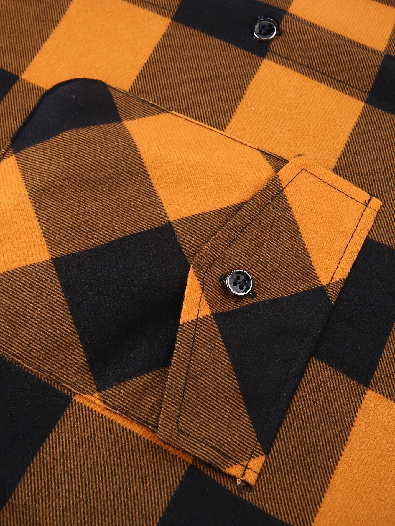 Men'S Plaid Hooded Shacket with Fleece Lining for The Fall And Winter Months | Comfortable Long-Sleeve Shirt Jacket Featuring Front Pockets | Ideal for Street Style And Outdoor Commuting | Fashionable Thick Lining for Cold Weather