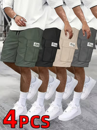 Gray + Khaki + Green + Black
