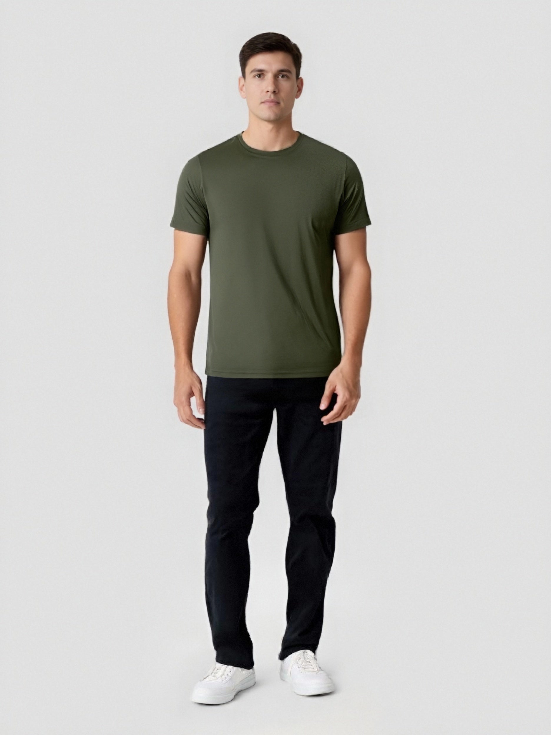 7pcs Men's Sports T Shirts Quick drying Breathable Moisture wicking Fabric - product view 2