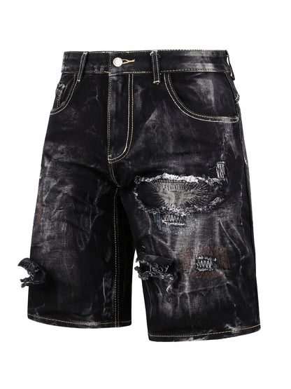 Men's Denim Shorts - Relaxed Fit