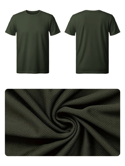 12 Cozy Solid Hue T-Shirts - Men'S Relaxed Short Sleeve Shirt, Ideal for Everyday Summer Activities - Airy, Gentle, Lightweight Outdoor Fun Tees