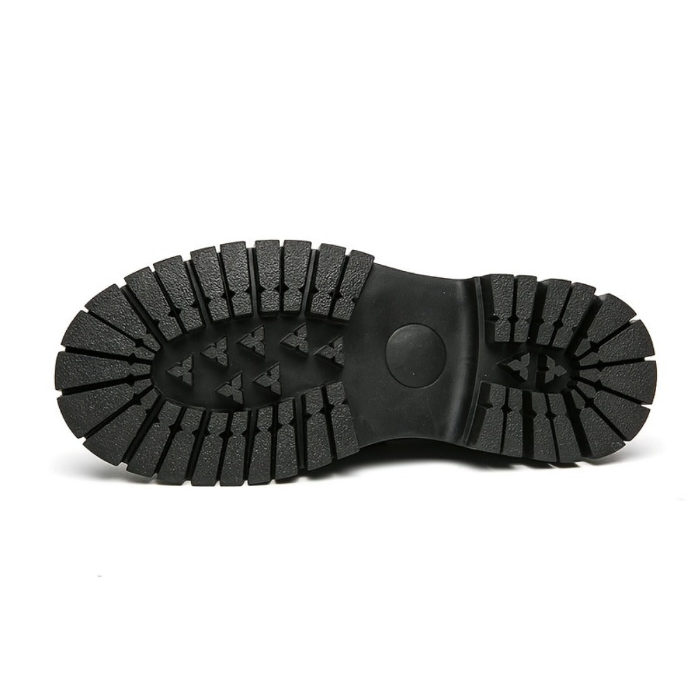 Men's Loafers & Slip-Ons - Platform Sole & Metal Detail 219237