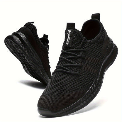 Men Running Shoes Men Casual Halloween & Christmas Breathable Walking Shoes Sport Athletic Sneakers Gym Tennis Slip On Comfortable Lightweight Shoes - 6056