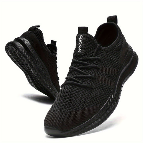 Men Running Shoes Men Casual Halloween & Christmas Breathable Walking Shoes Sport Athletic Sneakers Gym Tennis Slip On Comfortable Lightweight Shoes - 6056