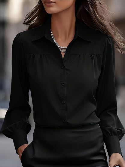 New Spring • Women's Casual Fashion • Long-sleeve Loose Blouse