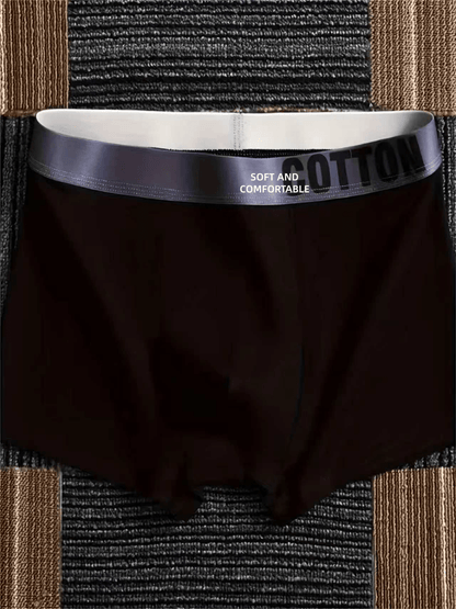 6pcs/3pcs Men'S Underwear, Men'S Shorts, Comfortable And Breathable, Soft And Cozy, Stylish Casual Design, Suitable For Daily Wear At Home (Randomly Send Colors)