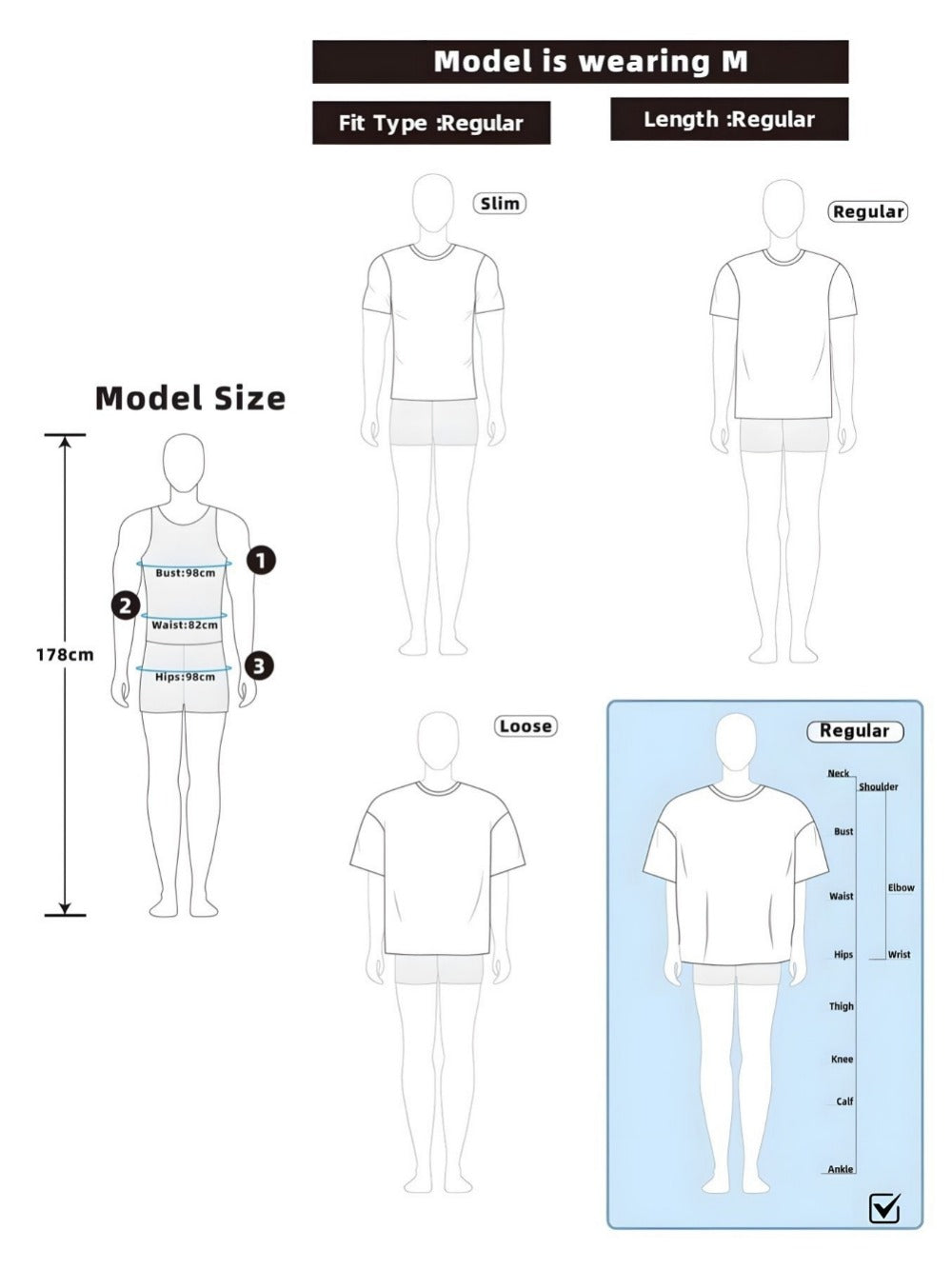 Men's Vintage T-Shirt - Round Neck Short Sleeve Weekend Style 245733