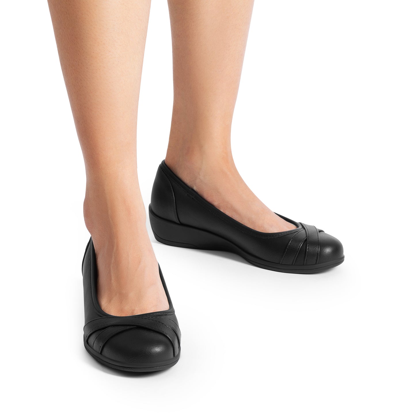 Womens Fashionable Flat Shoes, Rounded Toe with Flat Heel Shoes, Shoes for Women, Suitable for Dressing, Parties, Walking, Comfortable, Simple Design, Soft Insole