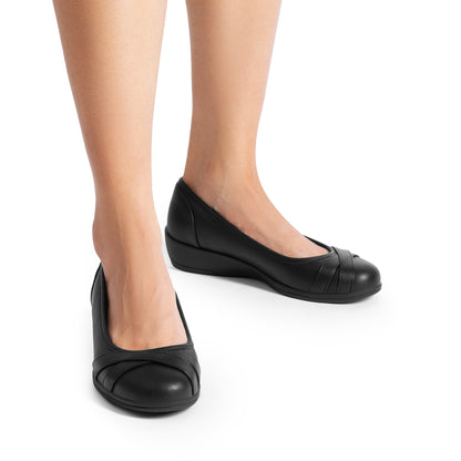 Womens Fashionable Flat Shoes, Rounded Toe with Flat Heel Shoes, Shoes for Women, Suitable for Dressing, Parties, Walking, Comfortable, Simple Design, Soft Insole
