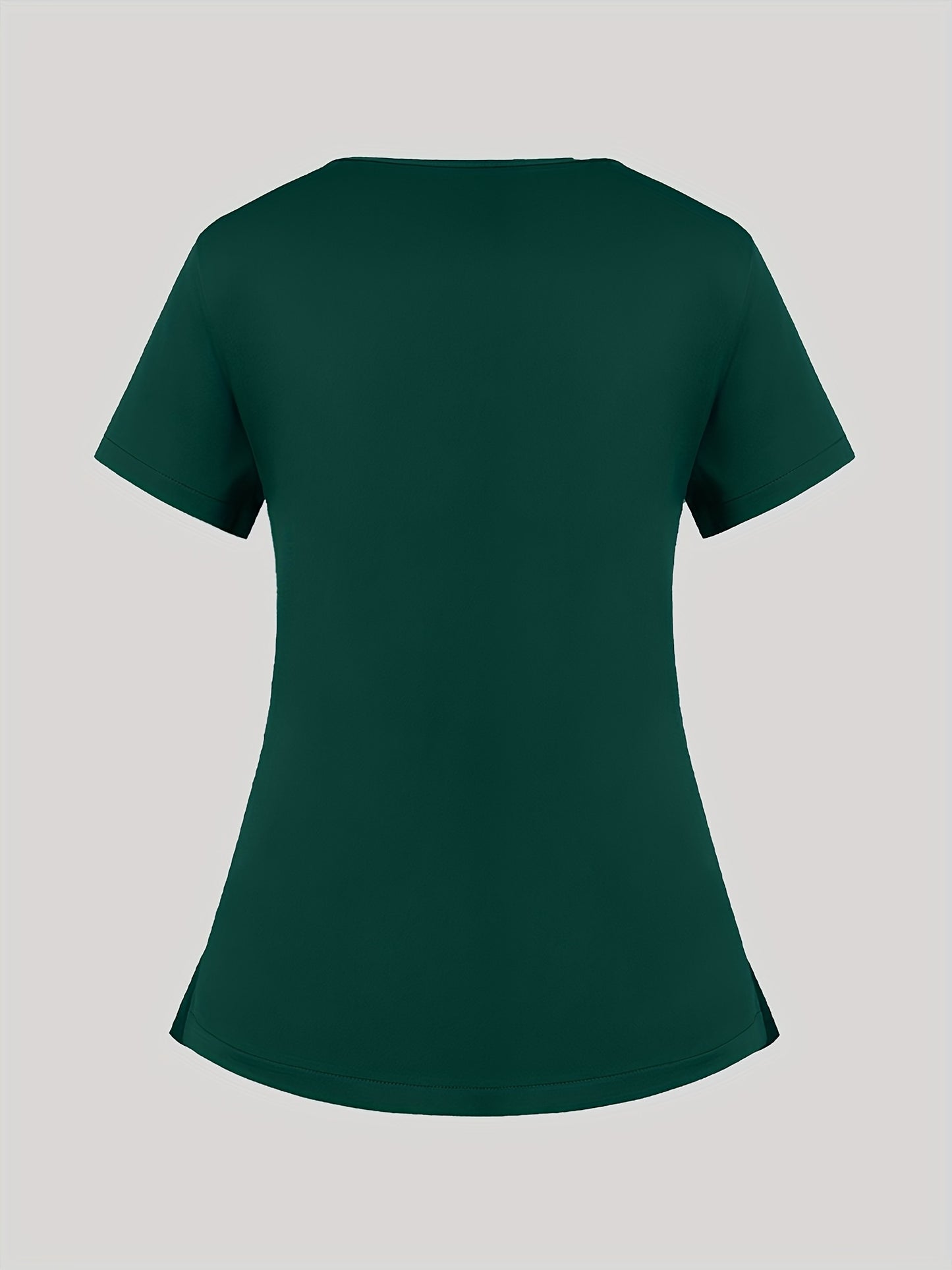 Women'S V-Neck Frosted Breathable Uniform Hand Washing Workwear Brush Hand Clothes Top