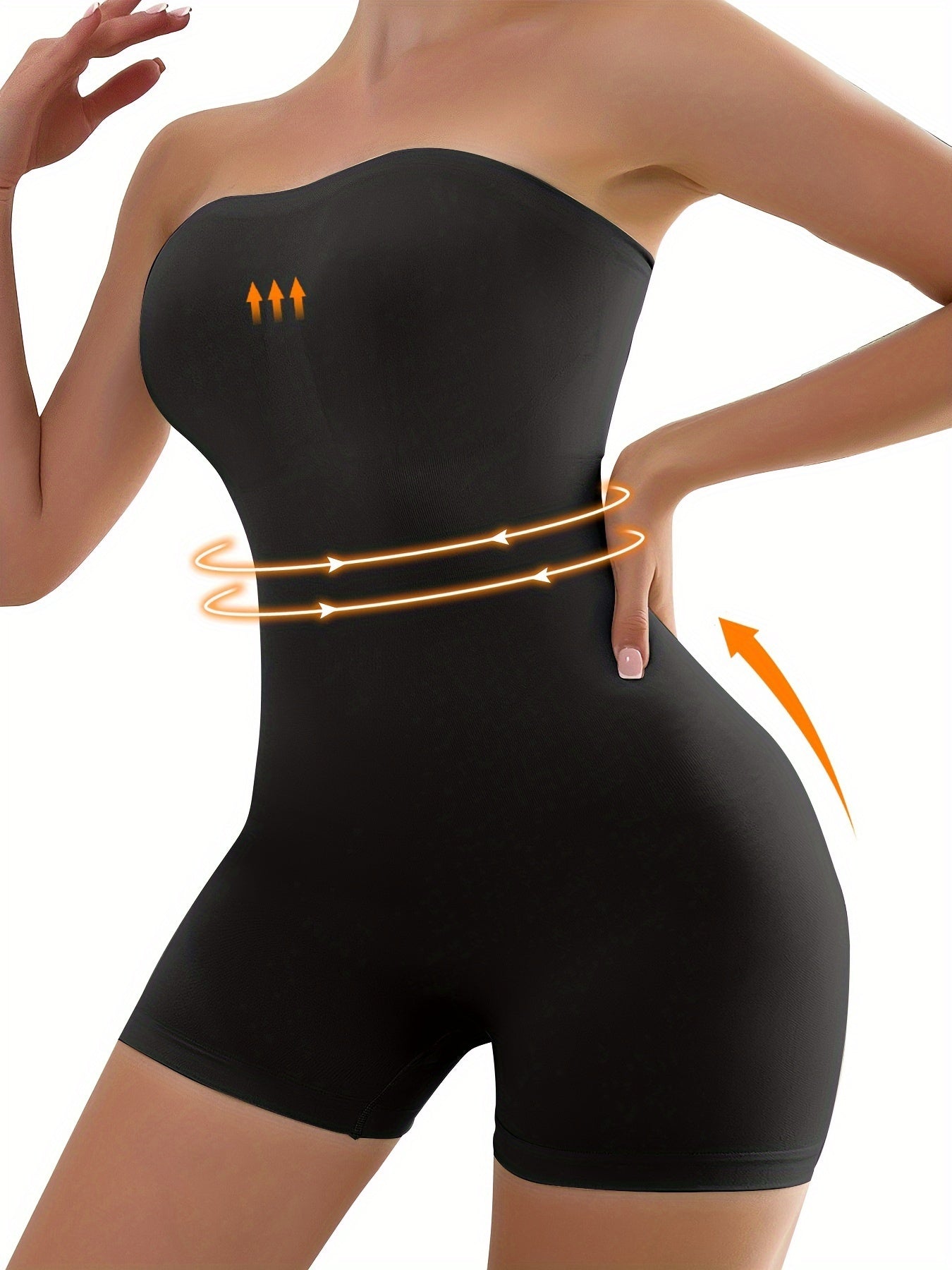 Seamless Bodysuit for Women Designed to Shape The Body And Control The Tummy, Perfect for Wearing Under Dresses