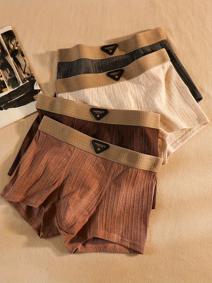 Men's Boxer Briefs - Breathable 4 Pack Soft